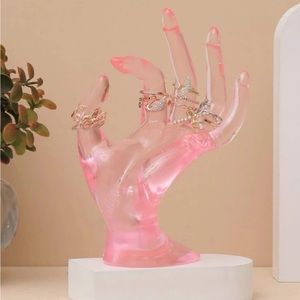 Transparent Hand Jewelry Organizer 💎